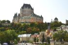 Vue panoramique de Québec avec le